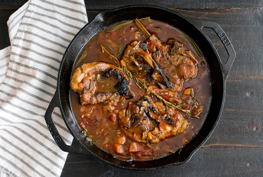Braised Lamb Shoulder Chops