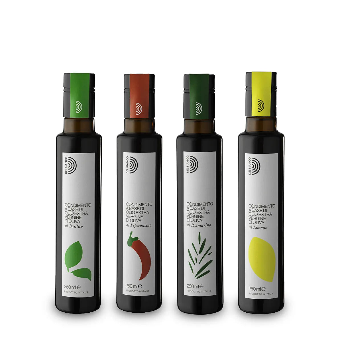Olio Del Bianco 100% Extra Virgin Olive Oil Infusions Collection