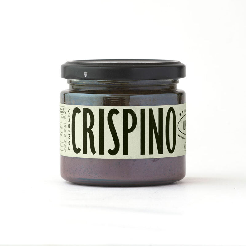 Famiglia Crispino Black Olive Bruschetta